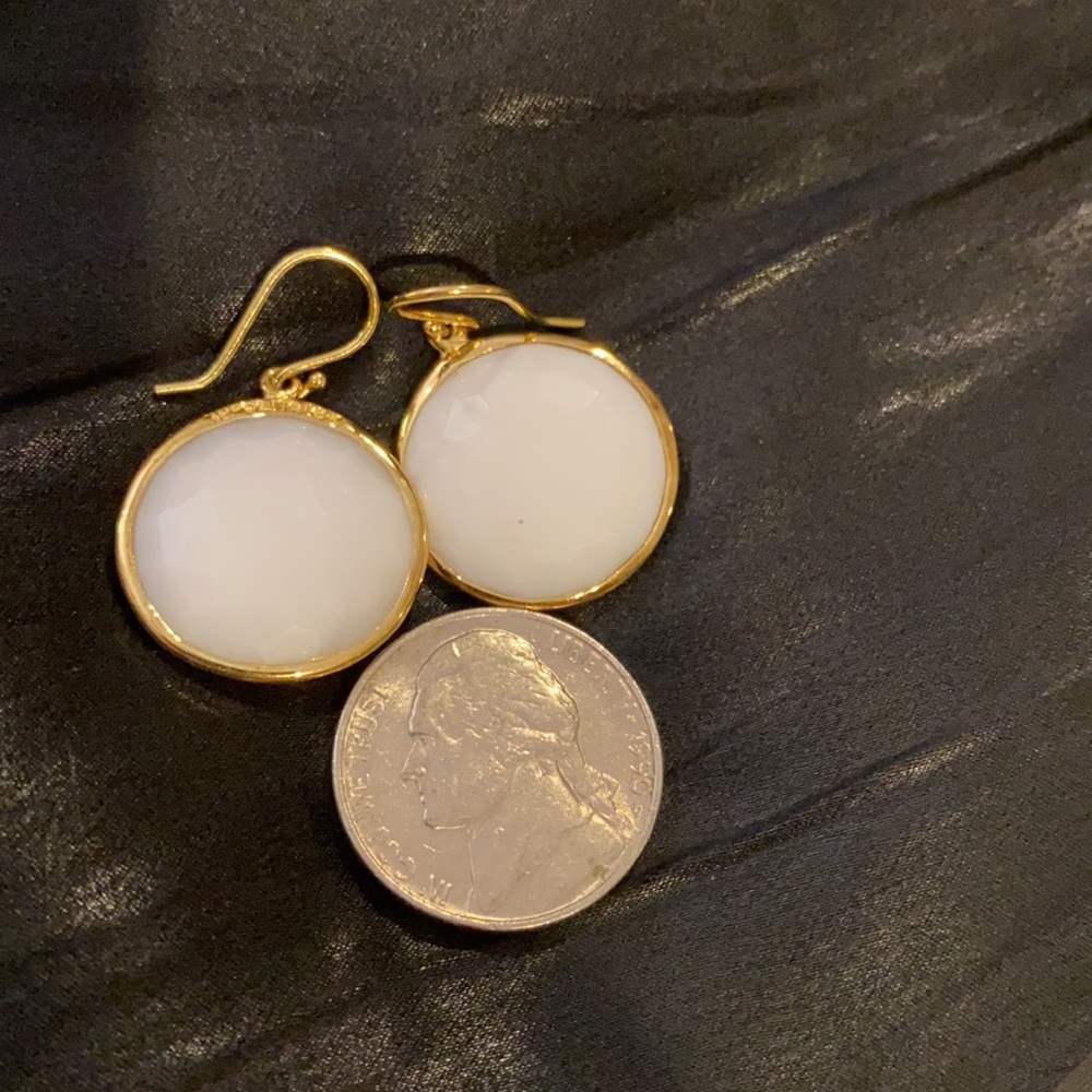 💥2xHP💥 SOLD IPPOLITA LOLLIPOP 18K GOLD QUARTZ EARRINGS - Picture 9 of 16